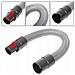Tubo Flessibile Di Ricambio Compatibile Con Aspirapolvere Dyson V7 V8 V10 V11 - Lunghezza Regolabile 52-140 Cm, Materiale Abs /eva, Alta Qualità - Foto miniatura 4