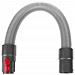 Tubo Flessibile Di Ricambio Compatibile Con Aspirapolvere Dyson V7 V8 V10 V11 - Lunghezza Regolabile 52-140 Cm, Materiale Abs /eva, Alta Qualità - Foto miniatura 1