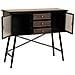 Credenza In Metallo Marrone 122x42x100h - Foto miniatura 3