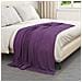 Coperte da Pile 24 pcs Viola 170 x 130 cm Panno - Foto miniatura 3