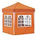 Tenda per feste a pop-up 195 x 195 x 245 cm Arancione - Foto miniatura 9
