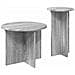 Set tavolini 2 pcs Grigio Sonoma Legno ingegnerizzato - Foto miniatura 3