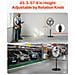 Ventilatore Da Pavimento, Ventilatore Angolo Regolabile Manuale Da 18 Pollici Flusso Dearia 110w 3 Velocita Regolabili, Per Camera Da Letto, Soggiorno, Casa, Ufficio, Nero - Foto miniatura 4