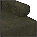 Loveseat con bottoni imbottiti Verde militare 120 x 65 x 78 cm - Foto miniatura 6