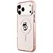 Karl Lagerfeld Iml Choupette Sketch Logo Magsafe Case Per Iphone 17 Pro Max, Rosa - Foto miniatura 1