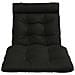 Cuscino per Lettino VIANEN 100% Poliestere Nero 200 x 80 x 8 cm - Foto miniatura 3