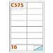 Etichette Autoadesive 101x36 mm 210C575 - Foto miniatura 1