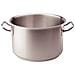 Casseruola Alta In Acciaio Inox Per Induzione Con Due Maniglie Inox - Foto miniatura 1