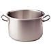 Casseruola Alta In Acciaio Inox Per Induzione Con Due Maniglie Inox - Foto miniatura 2