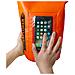 Borsa Impermeabile Explorer 2L con Tasca per Smartphone fino a 6.2' Colore Arancione - Foto miniatura 4