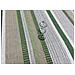 Tenda Da Sole A Caduta Per Esterno Balcone Casa Telo Ombra Modello Riga Fine 145x250 Verde - Foto miniatura 4