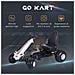 Go-kart A Pedali Per Bambini Colore Bianco E Nero - Foto miniatura 3