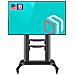 Supporto Tv Da Pavimento per schermi da 42 - 80 Pollici LCD LED QLED VESA max. 700x400 mm TS27-71 - Foto miniatura 1