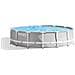26720NP - Piscina Prisma Frame Rotonda con Pompa Filtro Scaletta e Teli 427x427x107 cm - Foto miniatura 1