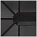 Gazebo con Tende 4x3x2,6 m Nero - Foto miniatura 2