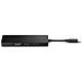 Hub Cablato USB 3.2 Gen 1 (3.1 Gen 1) Type-C Nero - Foto miniatura 1