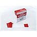 Confezione Risparmio di nastro sbarramento Superstrong per l'Identificazione di cantieri e zona di Pericolo, rosso / bianco, 80 mm x 500 m (5)  - Foto miniatura 1