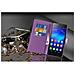 Custodia Compatibile Con Honor 6 Plus In Violetta Ametista - Coperchio Protettiva Con Chiusura Magnetica, Funzione Stand E Tasca Per Le Carte - Foto miniatura 3