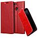 Custodia Compatibile Con Huawei Y6 Prime In Rosso Mela - Coperchio Protettiva Con Chiusura Magnetica, Funzione Stand E Tasca Per Le Carte - Foto miniatura 4