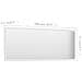 Set Mobili da Bagno 2 pz Bianco in Legno Multistrato - Foto miniatura 2