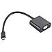 BS14-05006 USB C VGA Nero cavo di interfaccia e adattatore - Foto miniatura 1