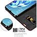 Custodia Compatibile Con Oppo A91 In Rosso Mela - Coperchio Protettiva Con Chiusura Magnetica, Funzione Stand E Tasca Per Le Carte - Foto miniatura 4