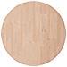 Piano Tavolo Rotondo 50x4 Cm Massello Di Rovere Non Trattato - Foto miniatura 2