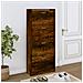 Scarpiera Rovere Fumo 63x24x147 Cm In Legno Multistrato - Foto miniatura 1