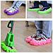Mop Pantofole Scarpe Per La Pulizia Del Pavimento 1 Paio Green - Foto miniatura 2