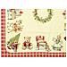 Tovaglia Natale Centrino Runner Tavolo Centrotavola Orsetto 100x100 Orsetto - Foto miniatura 2