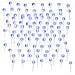 Luce Natale A Ghiacciolo 200 Led Blu 20 M Acrilico Pvc - Foto miniatura 1
