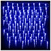 Luce Natale A Ghiacciolo 200 Led Blu 20 M Acrilico Pvc - Foto miniatura 2