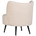 Poltrona Bouclé Beige Otsby - Foto miniatura 6