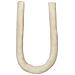 Cuscino Decorativo Gladiolus Finta Pelliccia 172 X 14 Cm Tinta Unita Beige - Foto miniatura 5