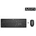 Tastiera e Mouse Wireless 18H24AA  Colore Nero - Foto miniatura 1