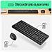 Tastiera e Mouse Wireless 18H24AA  Colore Nero - Foto miniatura 4