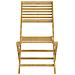 Sedie Giardino Pieghevoli 6 pz 48,5x61,5x87 cm Massello Acacia - Foto miniatura 7