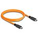 Cavo USB 5 Gbps da USB Type-C maschio per USB Type-C maschio per riprese in tethering da 1 m arancione - Foto miniatura 1