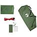 Telone Da Campeggio Verde 300x294 Cm Impermeabile - Foto miniatura 6