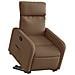 Poltrona Alzapersona Reclinabile Marrone in Tessuto - Foto miniatura 3