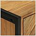 Highboard 50x35x75 cm in legno massello di acacia - Foto miniatura 9