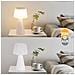 Lampada Da Tavolo A Led Senza Fili 3600mha Dimmerabile Lampada Da Tavolo Moderna Per Soggiorno A Batteria - Foto miniatura 4