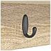 Appendiabiti a muro rovere sonoma 75 x 16 x 26 cm - Foto miniatura 8