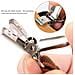 Cinghie Per Tallone Per Scarpe Pigre - Fascia Elastica Antiscivolo Con Clip In Lega Di Zinco (1 Paio) - Foto miniatura 4