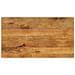 Piano per Tavolo 100x70x2,5cm Rettangolare Legno Massello Mango - Foto miniatura 1