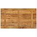 Piano per Tavolo 100x70x2,5cm Rettangolare Legno Massello Mango - Foto miniatura 5