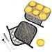 Set Di 2 Presine Resistenti Al Calore, Cuscinetti Termici Imbottiti In Cotone Grey - Foto miniatura 2