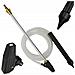 Set Di Idrosabbiatura Con Ugello Ceramico - Compatibile Con Idropulitrici Bosch /macallister /ar /michelin /makita /black&decker | Tubo 3m, Lancia 460mm - Foto miniatura 1