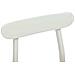 Sedia da pranzo 2 pcs Bianco e Naturale 43 x 44,5 x 77 cm - Foto miniatura 9