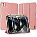 Cover per iPad Pro 13 (2024) - Pelle /PU, Rosa, Auto Wake /Sleep - Foto miniatura 2